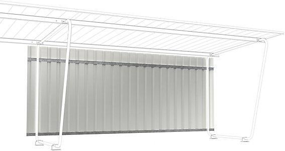 Actual product image kaiserkraft Back wall to flat roof roofing