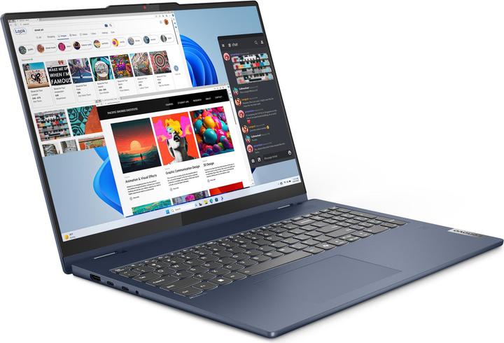 Image du produit Lenovo IdeaPad 5 2-en-1 (16", AMD Ryzen 5 8645HS, 16 Go, 512 Go, DE)