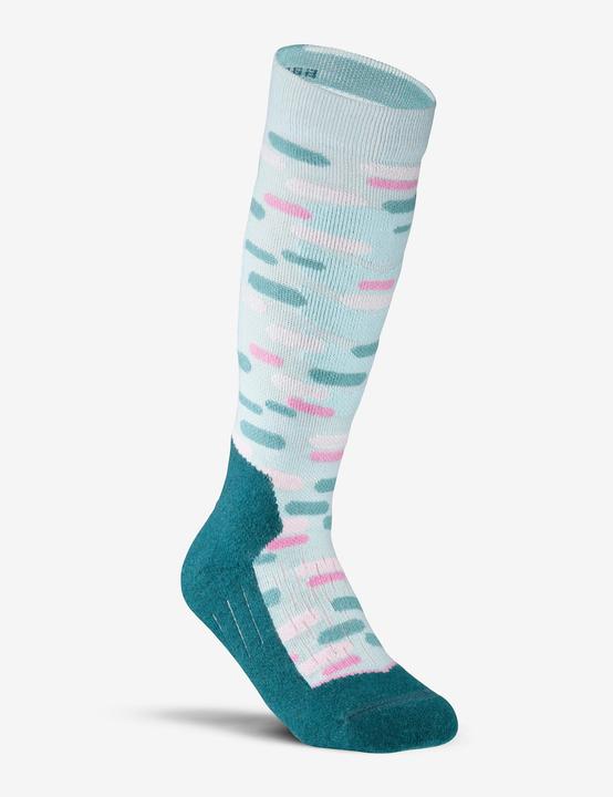Produktbild Wedze Ski- und Snowboardsocken Kinder 100 - blaue Motive (31, 34)