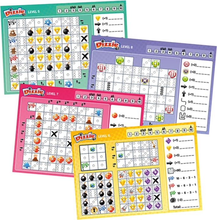 Productafbeelding Schmidt Spiele Dizzle, extra blok niveau 5-8 (Duits)