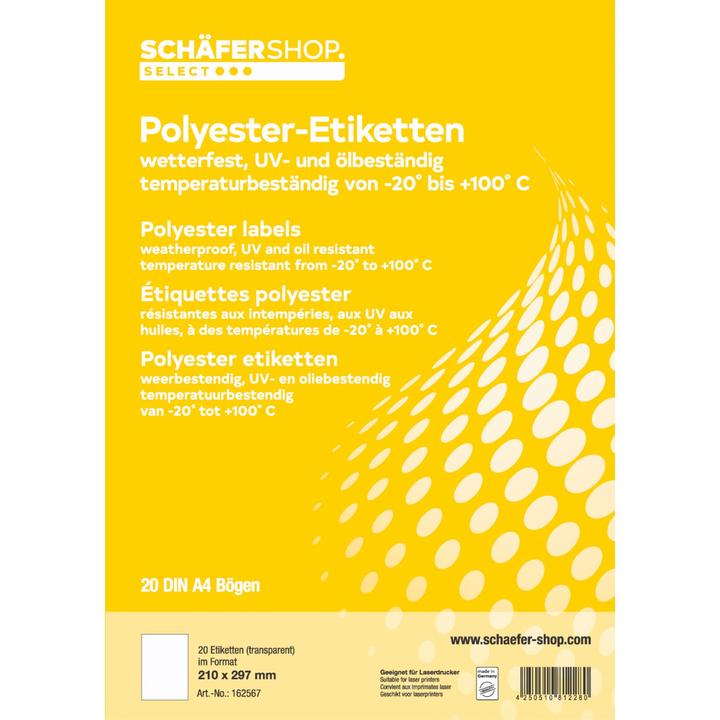 Produktbild Schäfer Shop Wetterfeste Etiketten