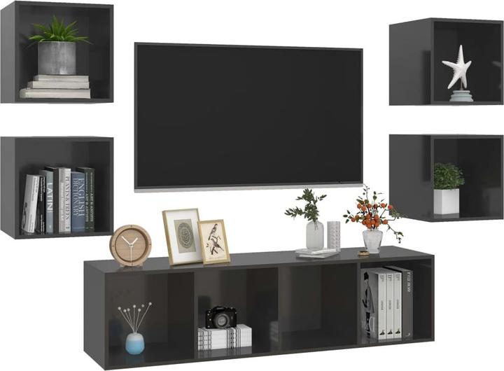 Produktbild VidaXL Wandschrank (37 x 37 x 142.5 cm)