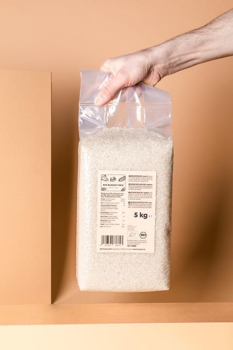 Actual product image KoRo Organic Basmati rice white (5000 g)