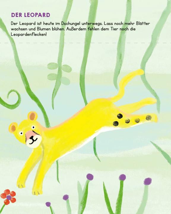 Produktbild Für Klitzekleine: Meine allerersten Fingerstempel Tiere (Deutsch, Katja Mensing, 2024)
