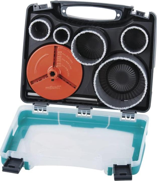 wolfcraft wolfcraft 1 Bohrkranz-Set ø33,53,68,73,83mm (33, 53, 68, 73, 83 mm)