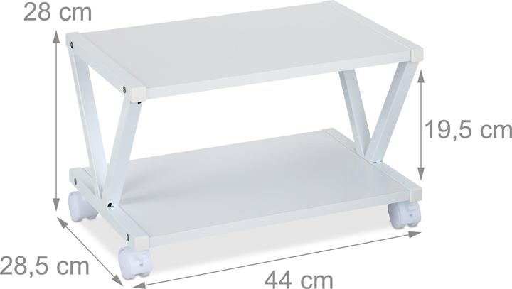 Immagine prodotto Relaxdays Supporto per-stampante