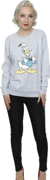 Actual product image Disney Womens/Ladies Donald Duck Posing Sweatshirt (S)