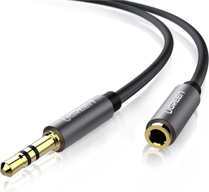 Image du produit Ugreen 3.5mm Klinke — 3.5mm Buchse (2 m, Jack 3,5 mm (AUX))