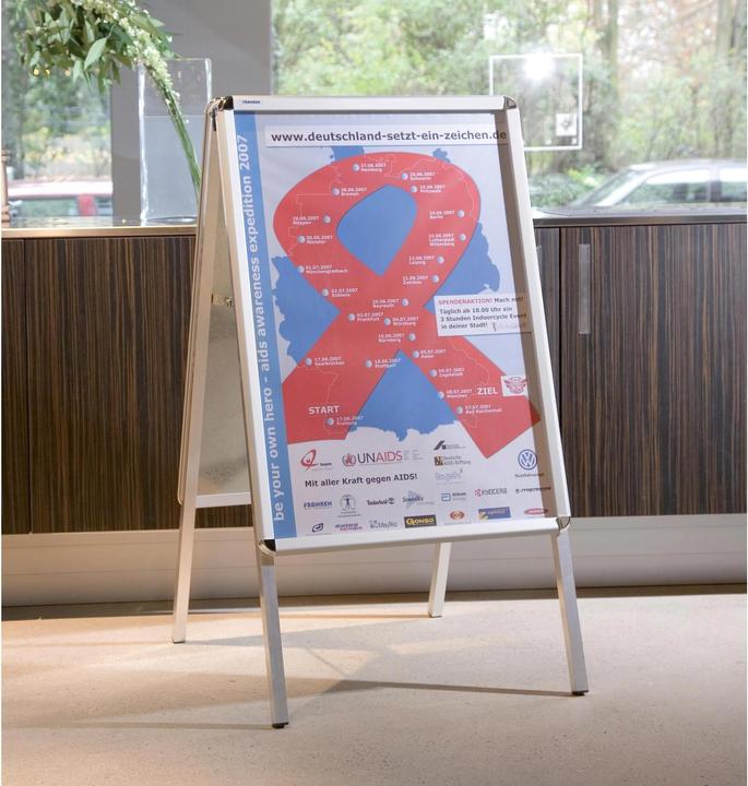 Produktbild Franken Plakatst?nder "Standard", DIN A2, 420 x 594 mm (A2)