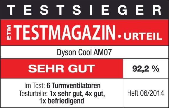 Produktbild Dyson AM07 Schwarz/Nickel