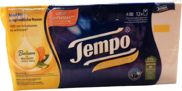 Produktbild Tempo Taschentücher soft&sensitive