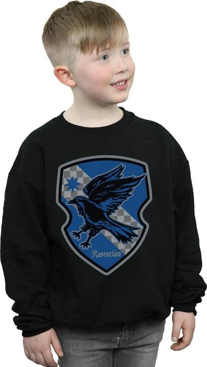 Actual product image Boys Ravenclaw Crest Flat Sweatshirt (140, 146)