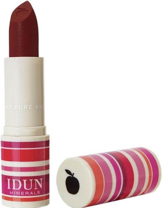 Produktbild IDUN Minerals Lipstick Vinbär mustig vinröd (Rot)