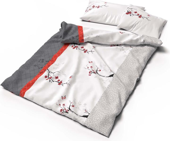 Immagine prodotto Lotus Bettwaren Biancheria da letto Jersey Noyama (Copripiumino, 160 x 210 cm)