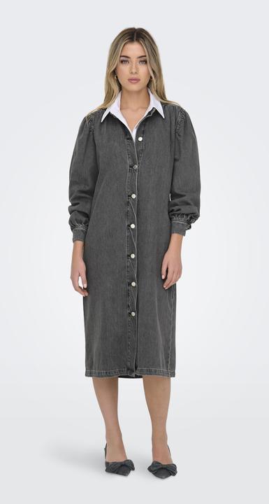 Actual product image Only ONLBEATE midi dress denim dress (L)