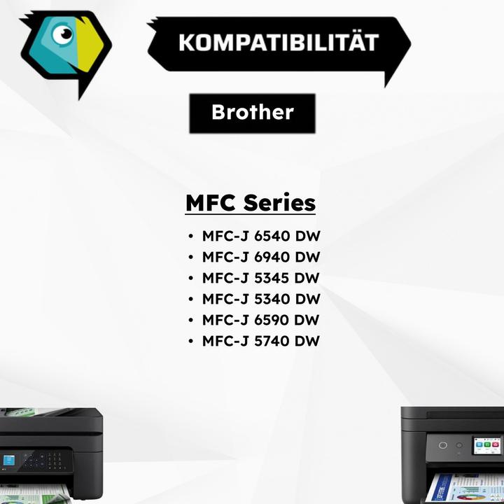 Image du produit Inkadoo Encre compatible pour Brother LC-422XL (M, C, Y, CF)