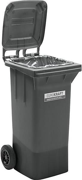 Produktbild eurokraft pro Grossmülltonne aus Kunststoff, nach DIN EN 840 (120 l)