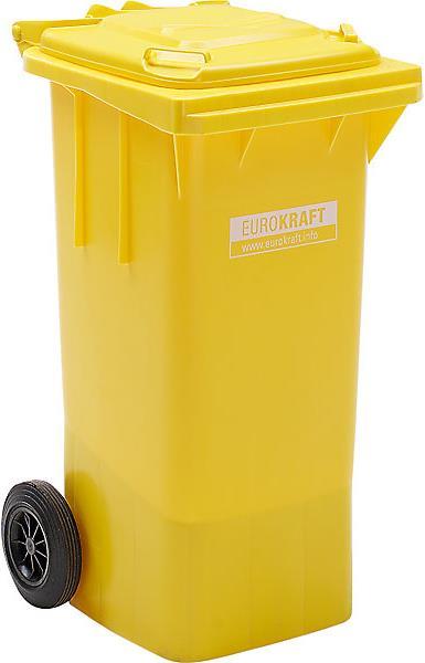 Produktbild eurokraft pro Grossmülltonne aus Kunststoff, nach DIN EN 840 (120 l)