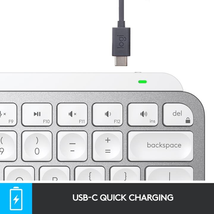 Image du produit Logitech MX Keys Mini (DE, Sans fil)