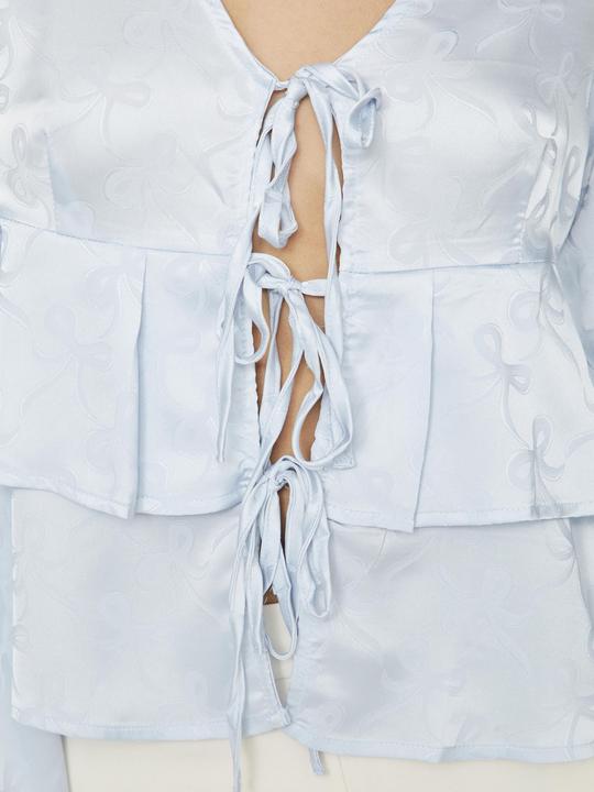 Actual product image Vila Tied top with long sleeves (34)