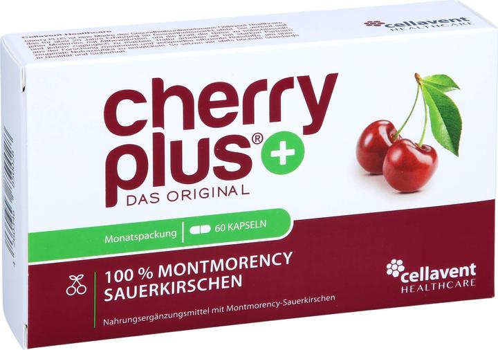 Image du produit cherry plus capsules de cerises acides caps (60 pièce(s), Capsules)