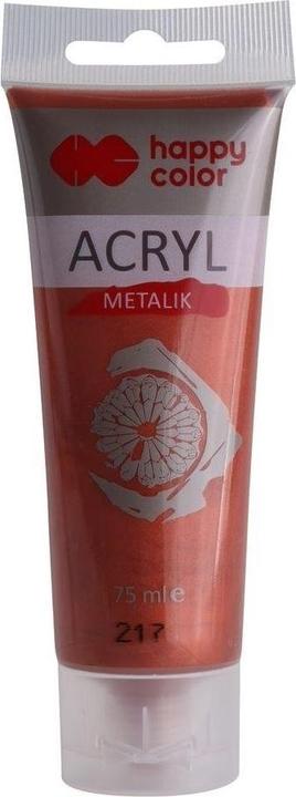 Productafbeelding happy Acrylverf 75 ml koper metallic KLEUR (Koper metallic, 75 ml)