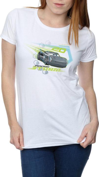 Actual product image Disney Womens/Ladies Cars Jackson Storm Cotton T-Shirt (M)