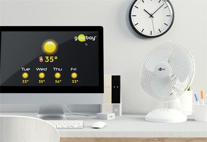 Actual product image Goobay Tisch Ventilator (54 dB)