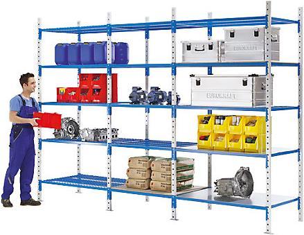 Actual product image kaiserkraft Tubular shelf plug-in rack