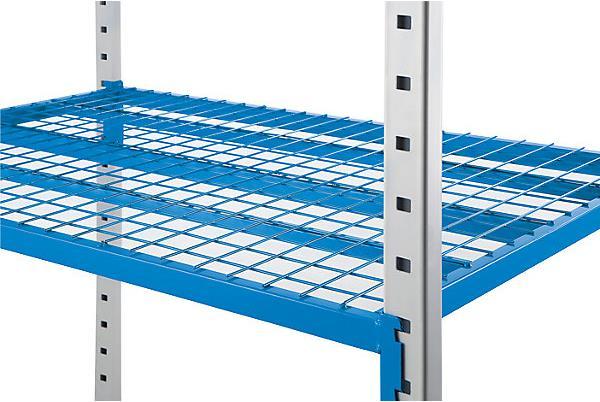Image du produit kaiserkraft Rayonnage emboîtable à tablettes grillagées