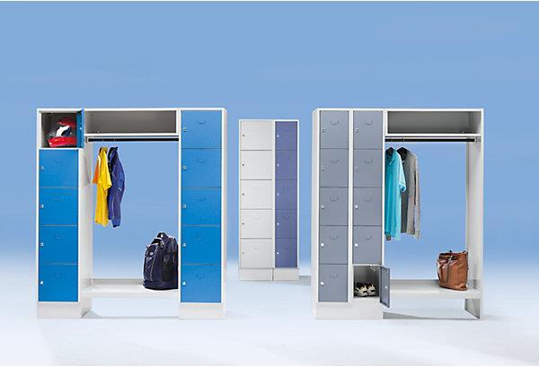 Actual product image Wolf locker room wardrobe system (147 cm, 185 cm)