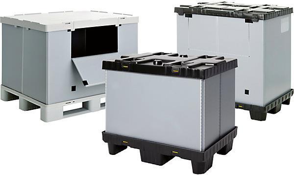Produktbild kaiserkraft Palettenbox, faltbar
