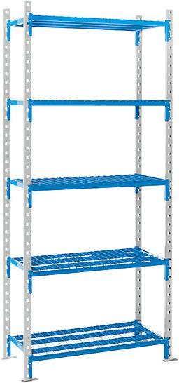 Image du produit kaiserkraft Rayonnage emboîtable à tablettes grillagées
