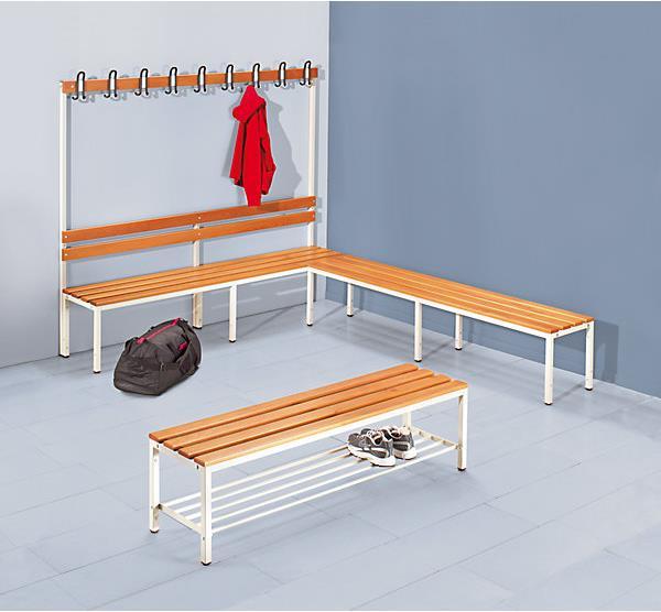 Produktbild eurokraft basic Garderobenbank (200 cm, 170 cm)