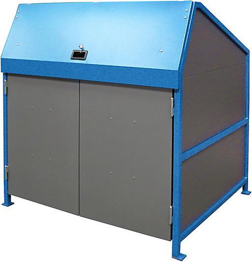 Actual product image eurokraft pro Garbage can enclosure