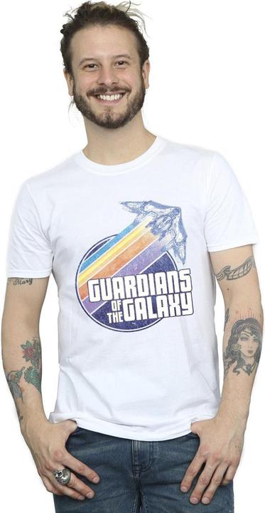Produktbild Guardians of the Galaxy Badge Rocket TShirt (S)