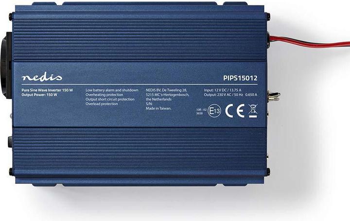 Actual product image Nedis Power Inverter Pure sine waves - Input voltage: 12 VDC