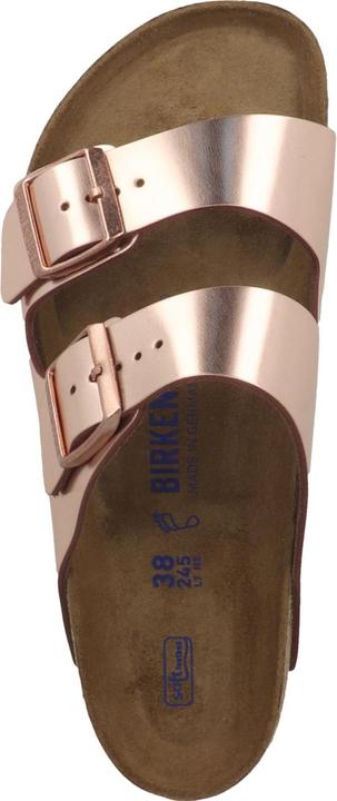 Image du produit Birkenstock Arizona cuir lisse lit souple normal (43)