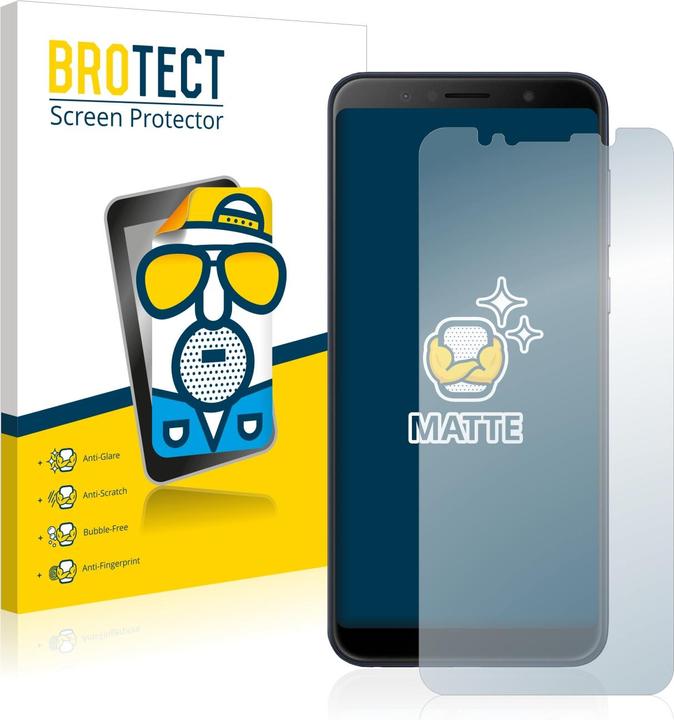 Produktbild BROTECT Entspiegelungs-Schutzfolie Displayschutz Matt (2 Stück, Asus Zenfone Max Pro (M1))