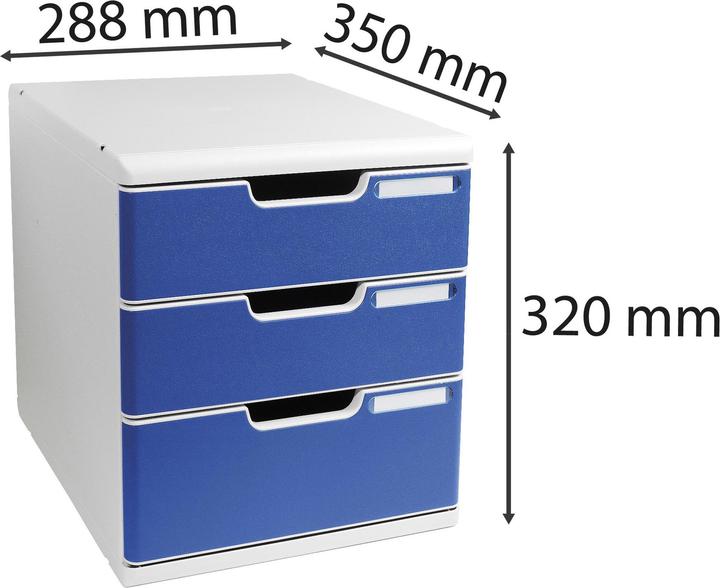 Image du produit Exacompta Boîtes à tiroirs modulables (A4+)