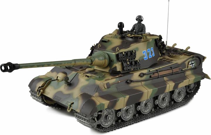 Heng Long Tank King Tiger Henschel Tower Professional Line 1:16, RTR (RTR pronto all'uso)