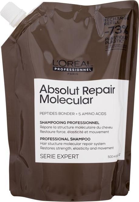Produktbild L'Oréal Professionnel Serie Expert Absolut Repair Molecular Refill (500 ml, Flüssiges Shampoo)