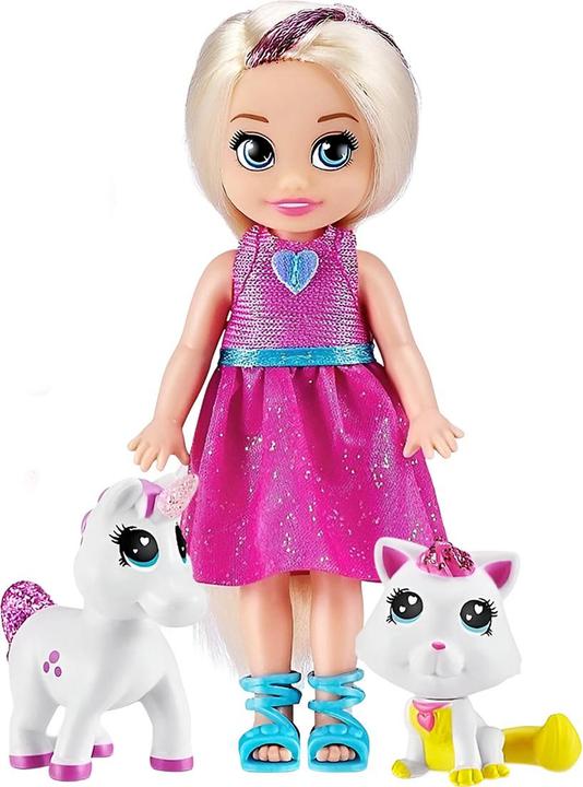 Actual product image BigBuy Fun Doll Sparkle Girlz 12 cm Unicorn Fairy