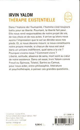 Image du produit Thérapie existentielle (Français, Yalom Irvin D., 2017)