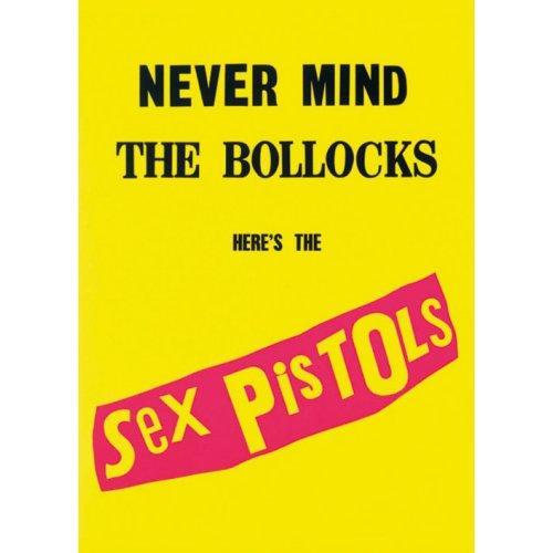 Label énergétique Sex Pistols Never Mind The Bollocks Carte postale