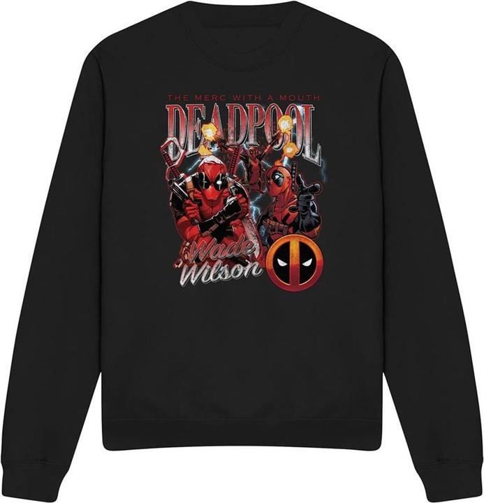 Immagine prodotto Deadpool Felpa Montaggio dei Personaggi Adulto Unisex (XL)