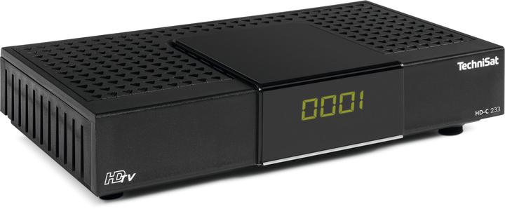 Produktbild TechniSat HD-C 233 DVB-C Receiver schwarz (DVB-C, CI+-Schacht)