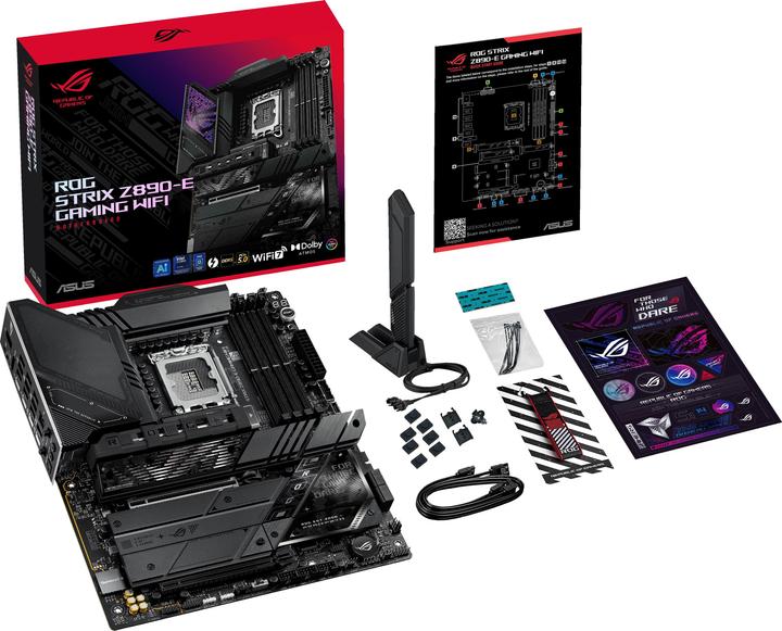 Actual product image ASUS ROG STRIX Z890-E GAMING WIFI (LGA 1851, Intel Z890, ATX)