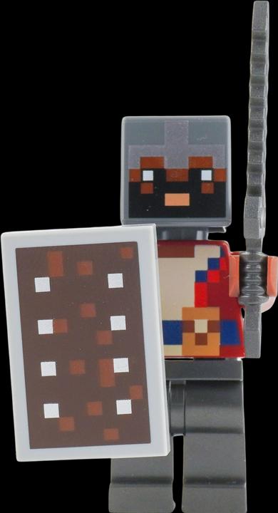 Actual product image LEGO Minecraft Mini-Set Mutiger Held vs. Ertrunkener! - NEU! Menge 1x
