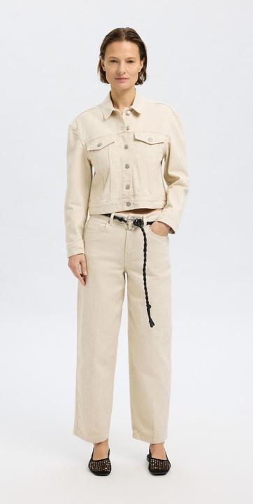 Actual product image Selected Femme Mid Waist Barrel Fit Jeans (W31/L32)